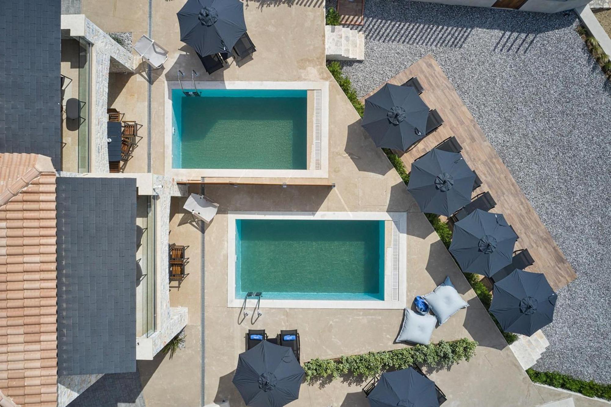 Beachfront Alassa Villas With Private Pools Kotronion  Экстерьер фото