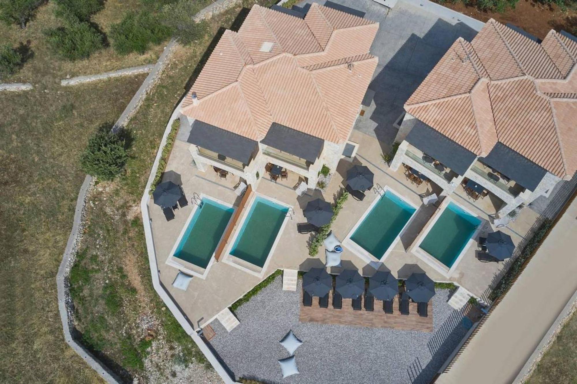 Beachfront Alassa Villas With Private Pools Kotronion  Экстерьер фото