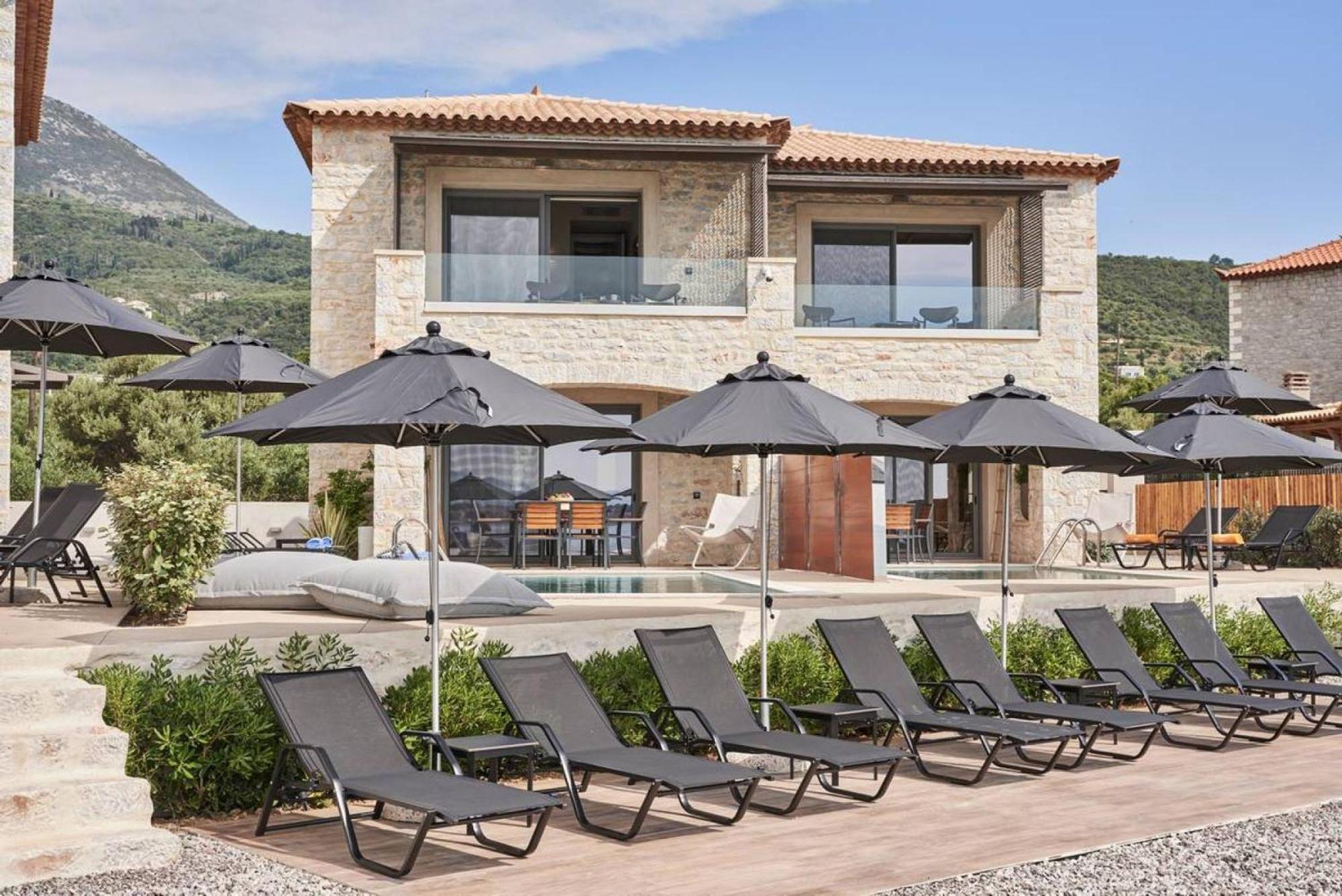 Beachfront Alassa Villas With Private Pools Kotronion  Экстерьер фото